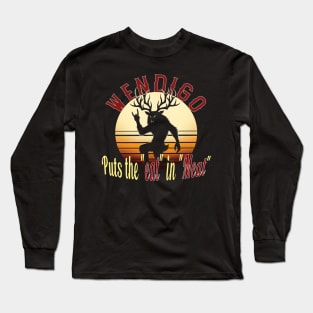 Mythical Wendigo: A Folklore Feast Long Sleeve T-Shirt